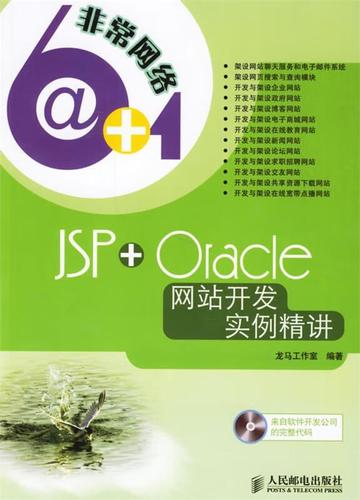 JSP+Oracle 网站开发实例精讲 从退书到进阶的旅程